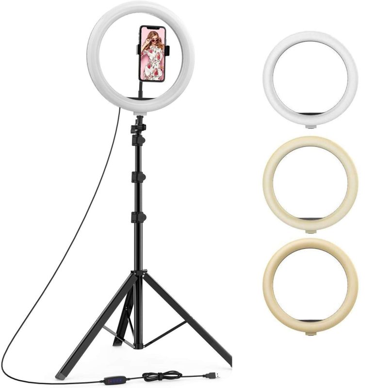 10 inch Ring light with tripod