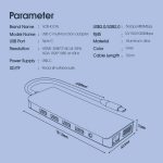 12 in 1 USB-C Hub Docking Station PD Charging