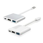 3-in-1 Hub Adapter For Macbook Laptops Usb to converter