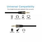 3.5mm Aux audio cable male-to-male earphone extension cable.