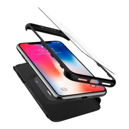 360 PROTECTION CASE COVER FOR IPHONE X 10