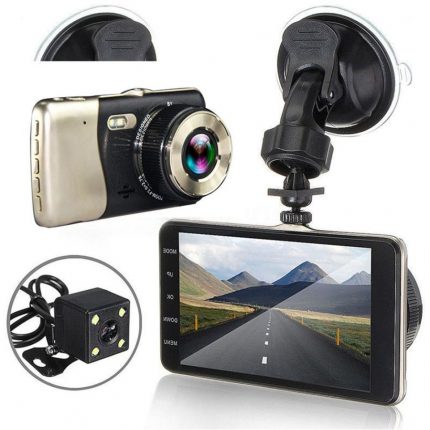 4 Inch 1080P Dash Vehicle Camera With Night Vision