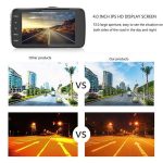 4 Inch 1080P Dash Vehicle Camera With Night Vision