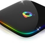 Q Plus 6K Android 9.0 Smart TV Box 4GB RAM 32GB/64GB ROM H.265 4-Core Media Player WiFi Set Top Box