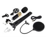 BM 800 Condenser Microphone 3.5mm Wired Recording Microphone