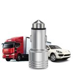 DOUBLE TWIN 2 IN 1 USB IN CAR CHARGER MICRO CIGARETTE ADAPTER