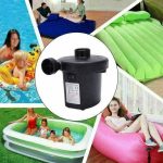 Electric Air Pump Inflator for Inflatable Camping Bed pool.