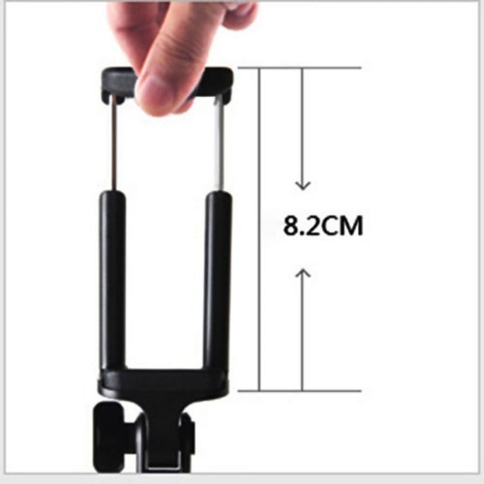 Extendable Wired Remote Mobile Phones Holder Selfie Stick