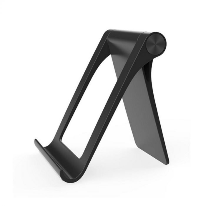 Flexible foldable smartphone tablet phone holder clamp