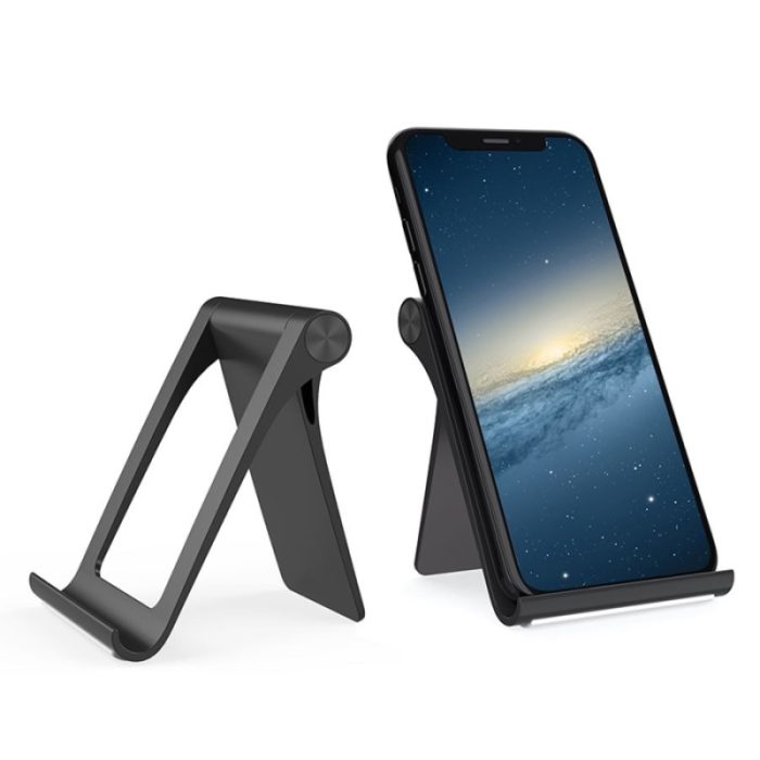 Flexible foldable mobile phone stand