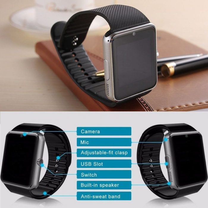 GT08 Bluetooth Smart Watch For Android iOS iPhone Apple