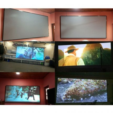 HD Anti-light Screen Home Projector Screen-Cloth.