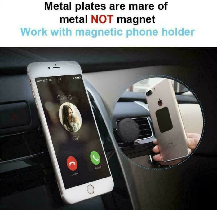Magnetic Car Holder Plate Metal Plate
