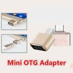 Micro USB Male to USB Female OTG Adapter.