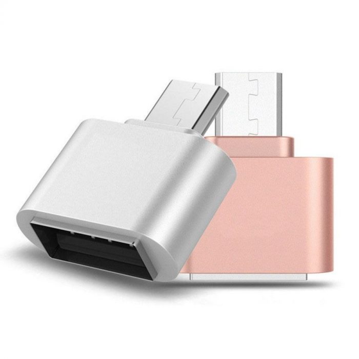 Micro USB Male to USB Female OTG Adapter
