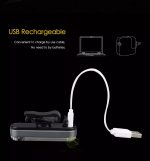 Night Riding Waterproof Used 6 Modes White or Red light USB