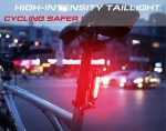 Night Riding Waterproof Used 6 Modes White or Red light USB