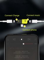 Pill Shape 2 3 IN 1 Fast Charger Headphone Connector capsule