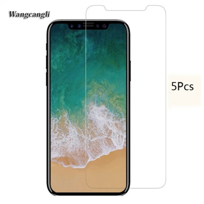 Premium Tempered Glass Screen Protector for iPhone X 2.5D Arc edge 9H Glass film