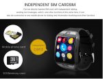 Q18 Bluetoth Smart Watch With GSM Camera TF Card Phone Wrist Watch For Android