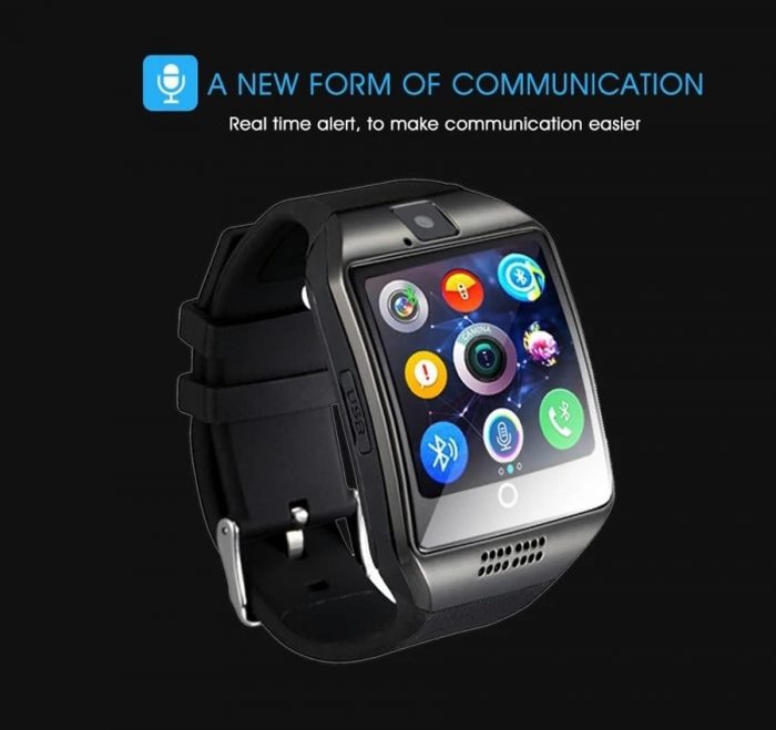 Q18 Bluetoth Smart Watch With GSM Camera TF Card Phone Wrist Watch For Android