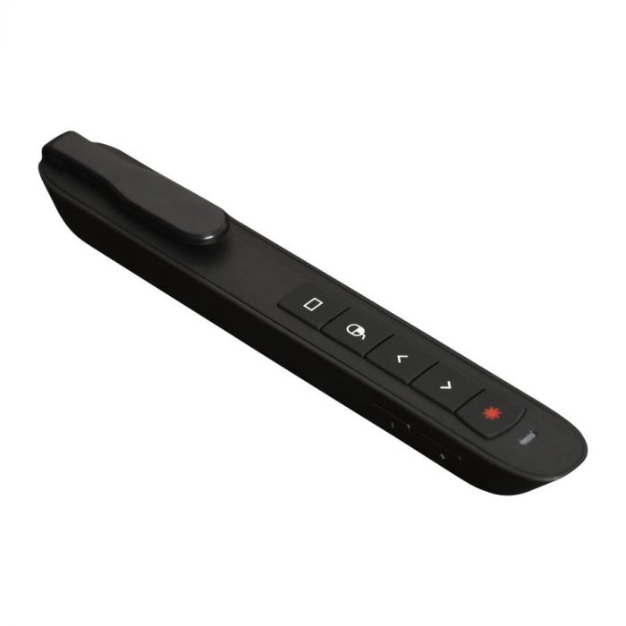 Rechargeable 2.4G Wireless laser presentation Pointer with Air Mouse