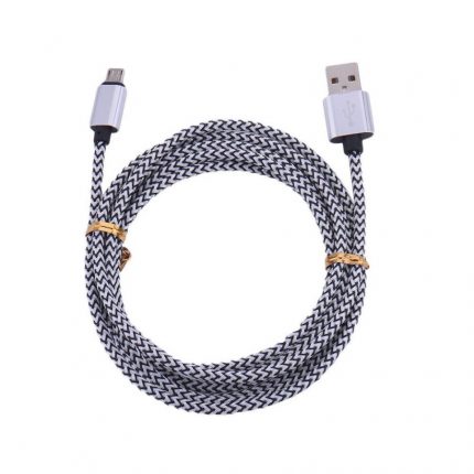 Strong Braided USB Lightning Charger 3M Cable