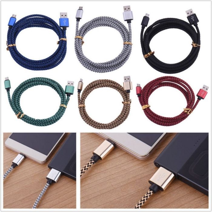 Strong Braided USB Lightning Charger 3M Cable