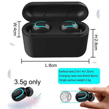 True Wireless Earphones Bluetooth 5.0