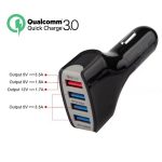 USB Fast Quick Charge Car Charger Socket Adapter