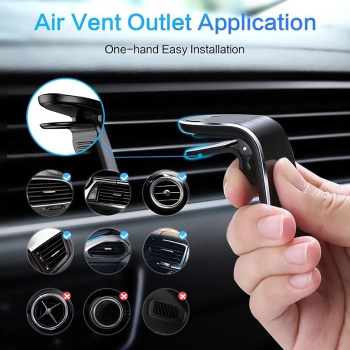 Universal Magnetic Car Mobile Phone Holder Air Vent Mount