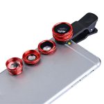 Universal Mobile Phone Camera Wide Lens Angle kit Telescope Zoom Fisheye