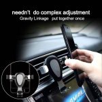 Universal in Car Air Vent Gravity Mount Holder Stand Cradle For Mobile Phone