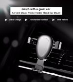 Universal in Car Air Vent Gravity Mount Holder Stand Cradle For Mobile Phone