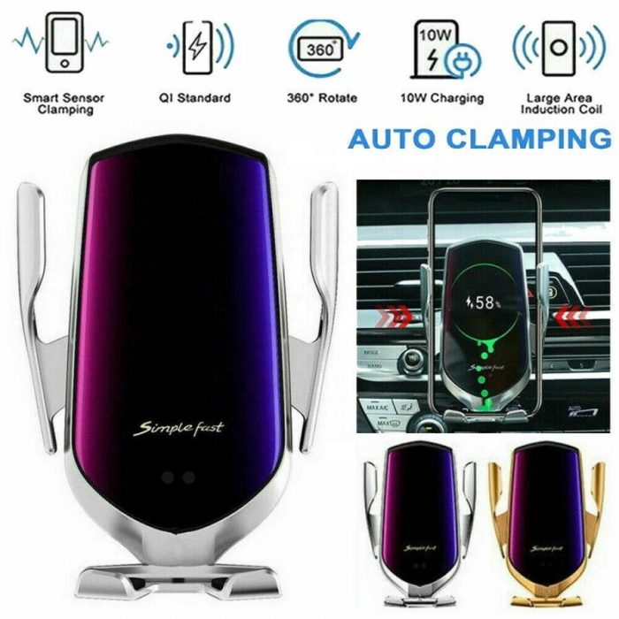 WIRELESS CHARGER FOR CAR PHONE HOLDER