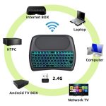 Wireless Mini Keyboard Air Mouse Touchpad Controller