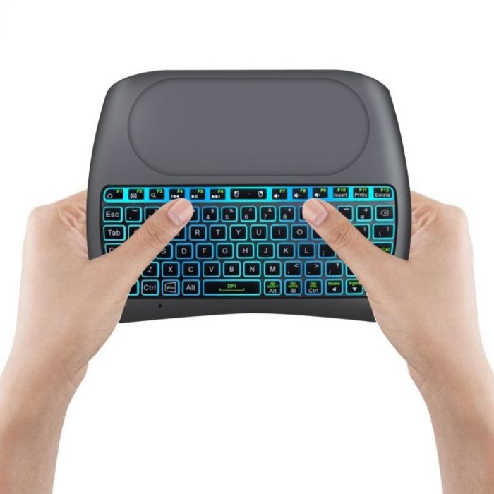 Wireless Mini Keyboard Air Mouse Touchpad Controller