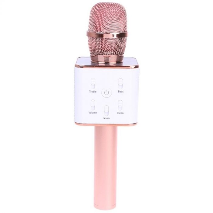 Wireless Q7 Bluetooth Karaoke Microphone Professiona