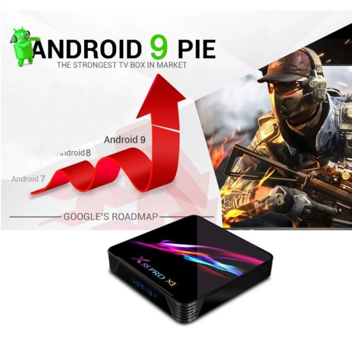 X88 Pro X3 Android 9.0 TV Box Smart Player