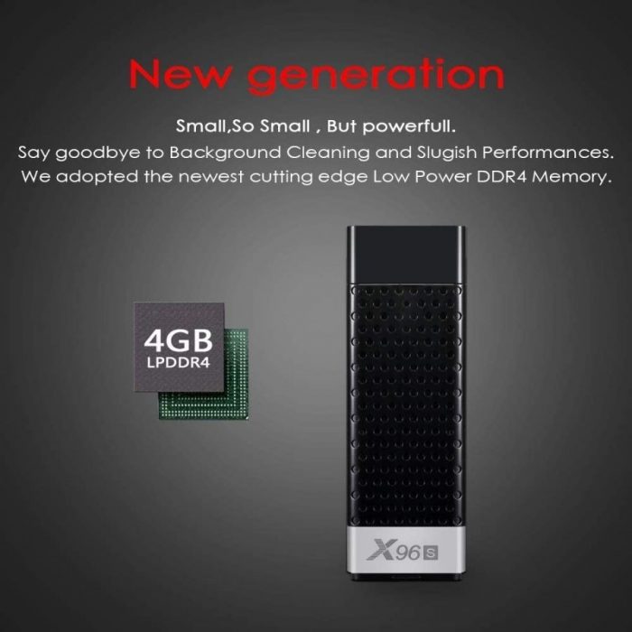 X96S Android 9.0 Media Stick Amlogic 2GB 16GB