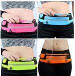 running pockets waterproof anti-theft mobile phone holder Belt