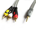 3.5mm to RCA Male Audio Cable