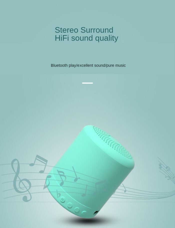 A11 Portable Mini Wireless Speaker - Subwoofer - Image 2